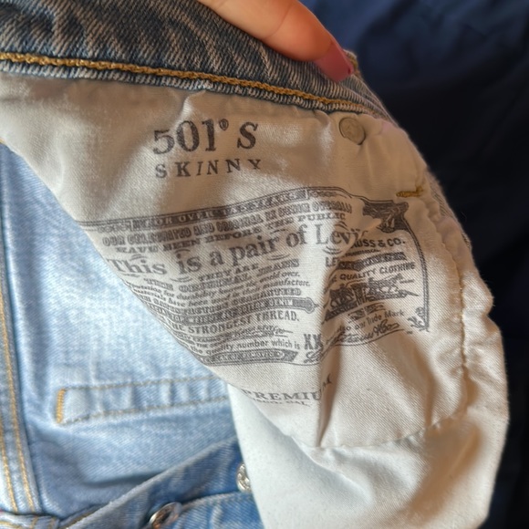 🔥🔥🔥Levi’s 501s Jeans - Picture 3 of 4